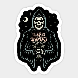 Night Flowers Sticker